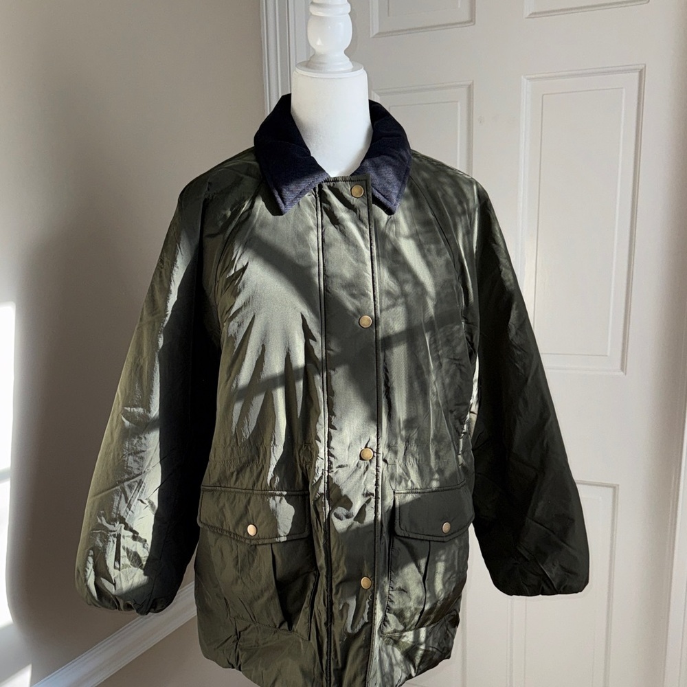 J. CrewPuffer Barn Jacket™ with PrimaLoft® - Size M